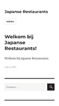 Mobile Screenshot of japanse-restaurants.nl